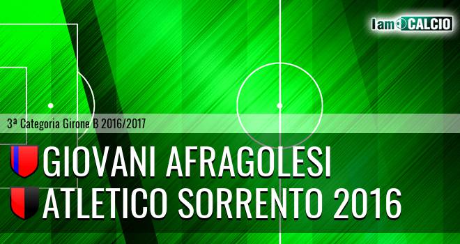 Giovani Afragolesi - Atletico Sorrento 2016