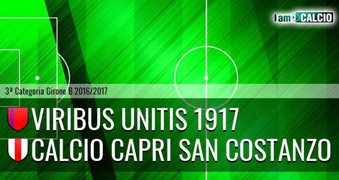 Viribus Unitis 1917 - Calcio Capri San Costanzo