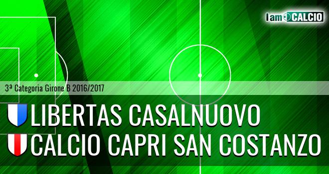 Fc Casalnuovo - Calcio Capri San Costanzo