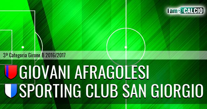 Giovani Afragolesi - Sporting Club San Giorgio