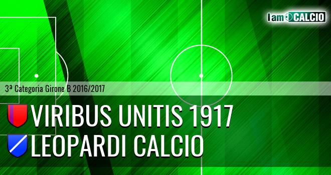 Viribus Unitis 1917 - Leopardi Calcio