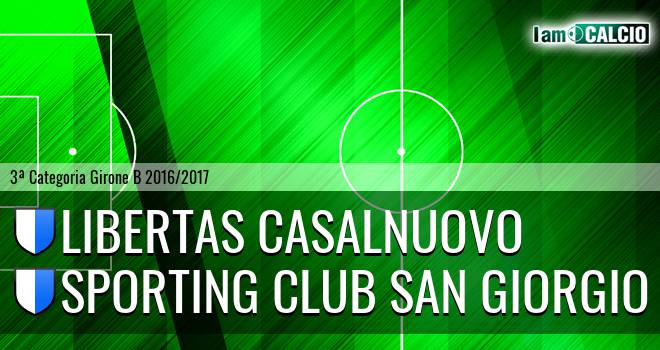 Fc Casalnuovo - Sporting Club San Giorgio