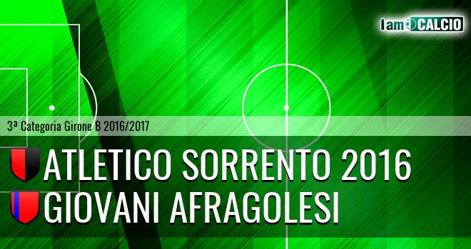 Atletico Sorrento 2016 - Giovani Afragolesi