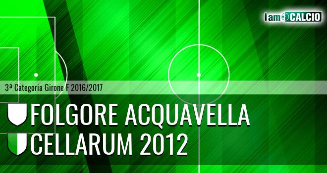 Folgore Acquavella - Cellarum 2012