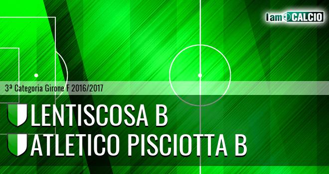 Lentiscosa B - Atletico Pisciotta B