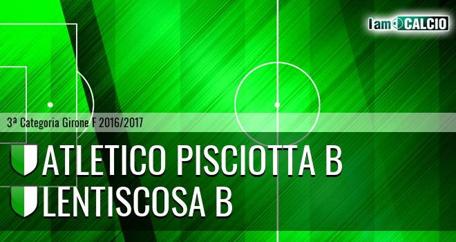 Atletico Pisciotta B - Lentiscosa B