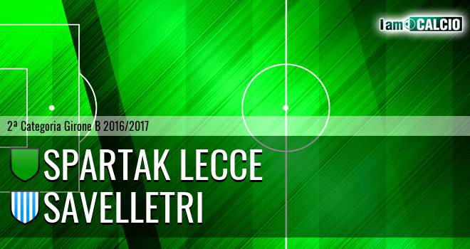 Spartak Lecce - Savelletri