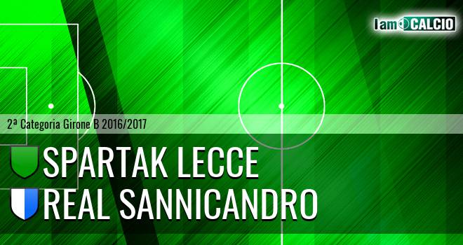 Spartak Lecce - Real Sannicandro