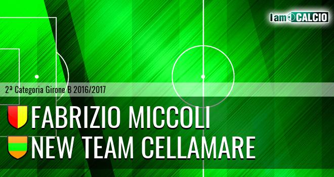 Fabrizio Miccoli - New Team Cellamare
