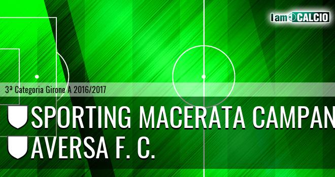 Macerata Campania - Aversa F. C.