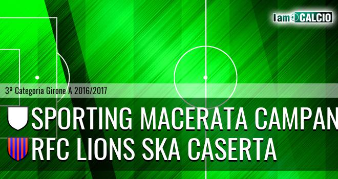 Macerata Campania - RFC Lions Ska Caserta