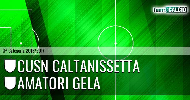 CUSN Caltanissetta - Amatori Gela