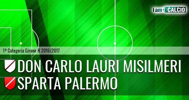 Don Carlo Lauri Misilmeri - Sparta Palermo