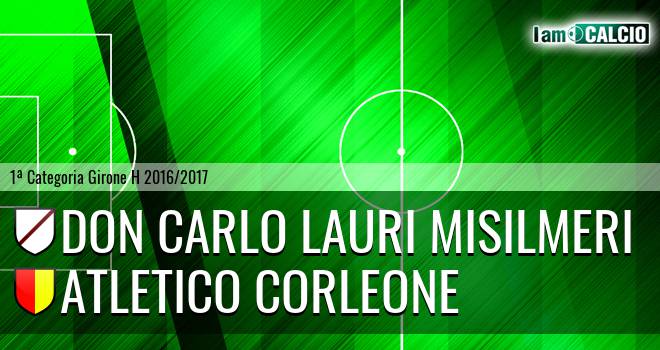 Don Carlo Lauri Misilmeri - Atletico Corleone