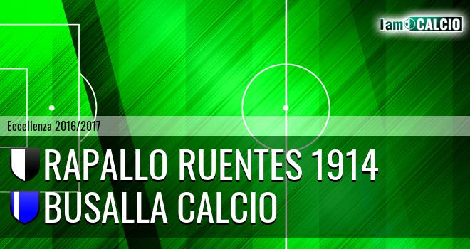 Rapallo Ruentes 1914 - Busalla Calcio