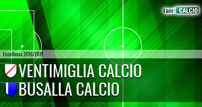 Ventimiglia Calcio - Busalla Calcio
