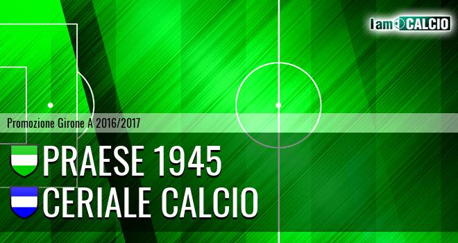 Praese 1945 - Ceriale Calcio