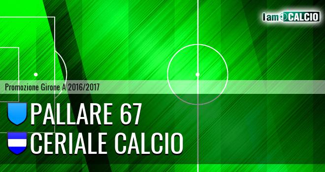 Pallare 67 - Ceriale Calcio