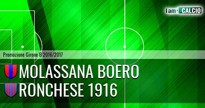 Molassana Boero - Ronchese 1916