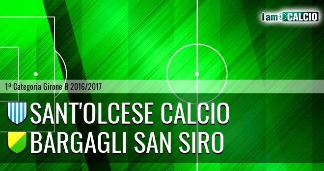 Sant'Olcese Calcio - Bargagli San Siro