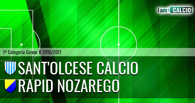 Sant'Olcese Calcio - Rapid Nozarego