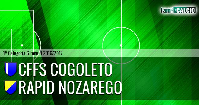 CFFS Cogoleto - Rapid Nozarego