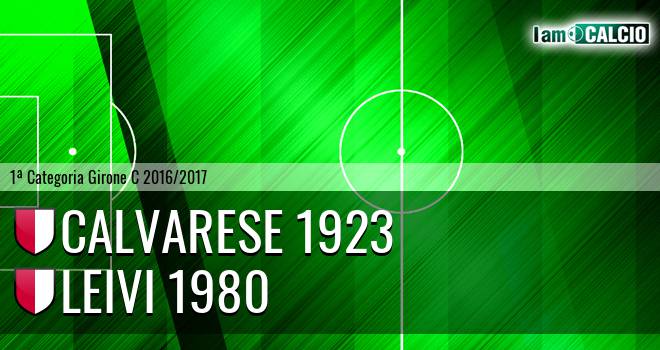 Calvarese 1923 - Leivi 1980