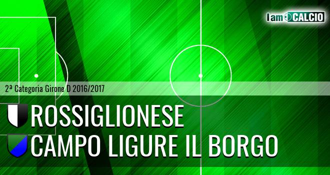 Rossiglionese - Campo Ligure Il Borgo