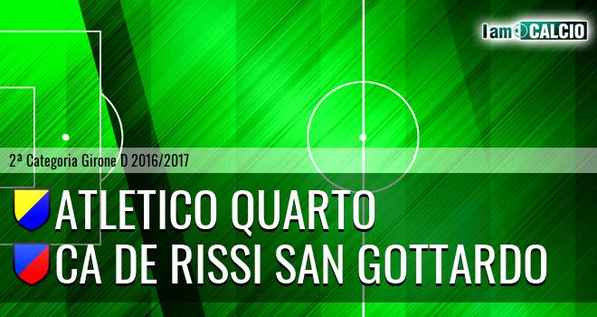 Atletico Quarto - Ca De Rissi San Gottardo