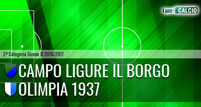 Campo Ligure Il Borgo - Olimpia 1937