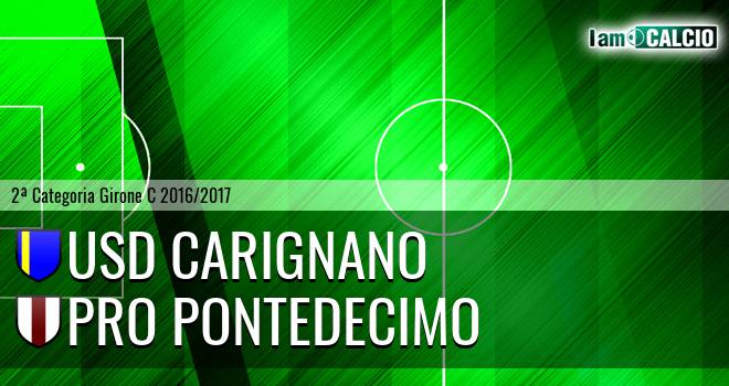 USD Carignano - Pro Pontedecimo