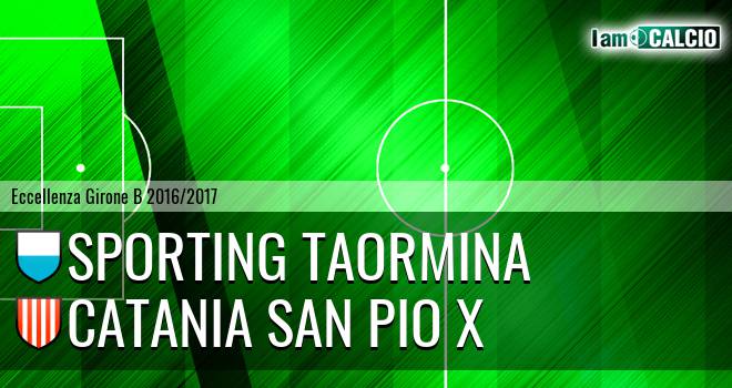 Sporting Taormina - Catania San Pio X