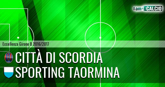 Città di Scordia - Sporting Taormina