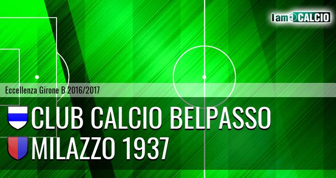 Calcio Belpasso - Milazzo 1937