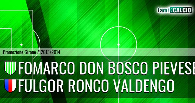 Fomarco Don Bosco Pievese - Fulgor Ronco Valdengo