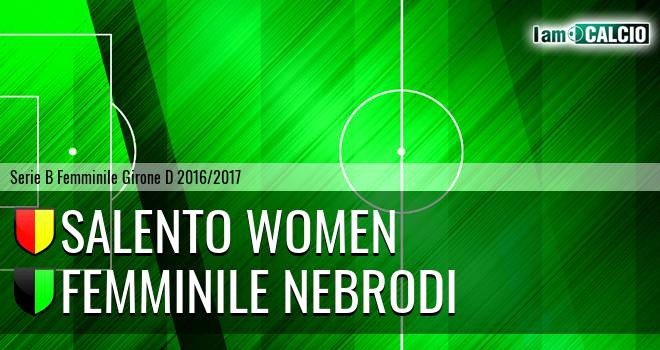 Salento Women - Femminile Nebrodi