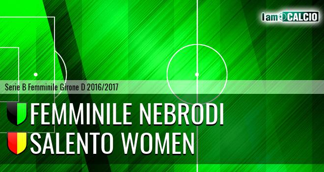 Femminile Nebrodi - Salento Women