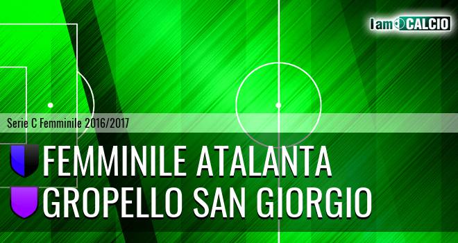 Femminile Atalanta - Gropello San Giorgio