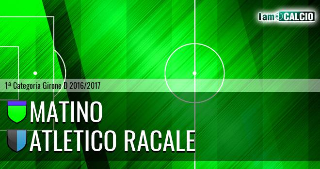 Matino - Atletico Racale