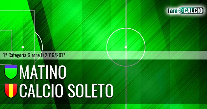 Matino - Calcio Soleto