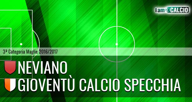 Neviano - Gioventù Calcio Specchia