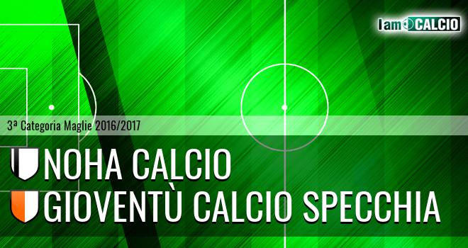 Noha Calcio - Gioventù Calcio Specchia