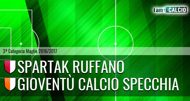 Spartak Ruffano - Gioventù Calcio Specchia