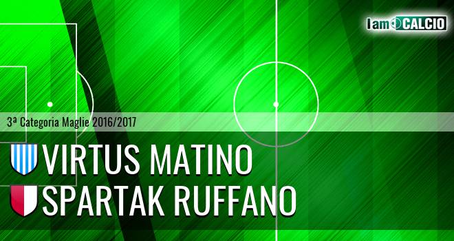 Virtus Matino - Spartak Ruffano