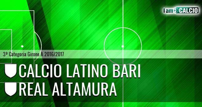 Calcio Latino Bari - Real Altamura