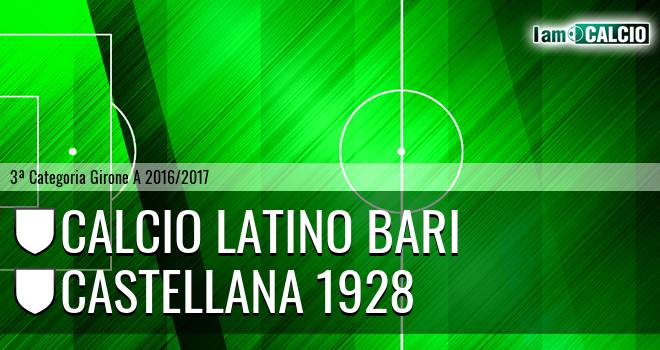 Calcio Latino Bari - Calcio Castellana