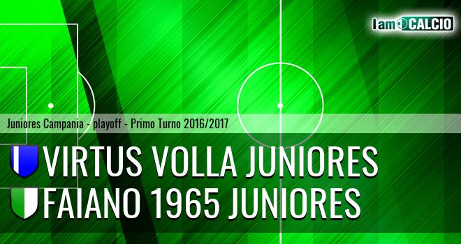 Virtus Volla Juniores - Faiano 1965 Juniores