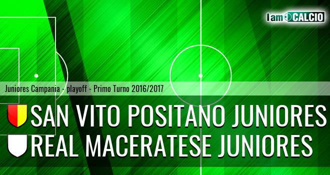 San Vito Positano Juniores - Real Maceratese Juniores