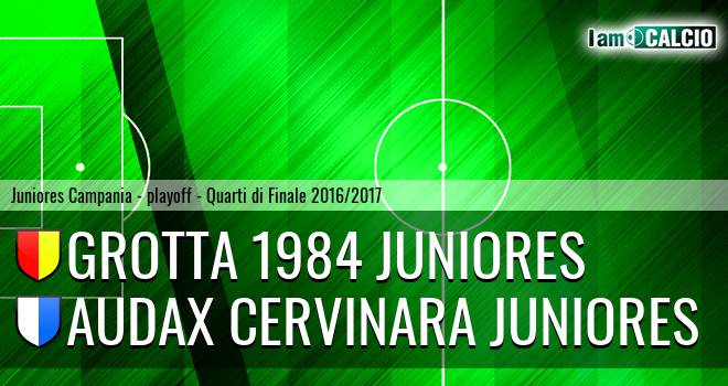 Grotta 1984 Juniores - Audax Cervinara Juniores