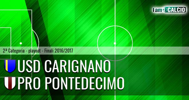 USD Carignano - Pro Pontedecimo